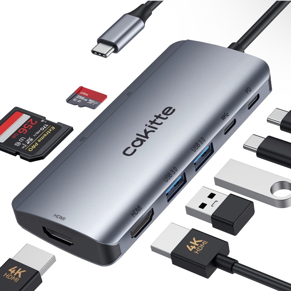 8 in 1 USB C Hub